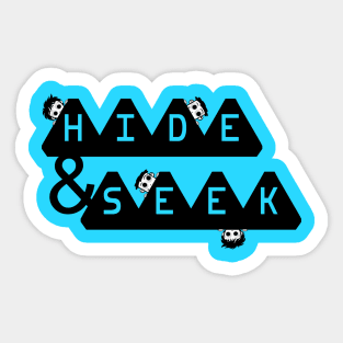 Hide and Seek with Doodles Sticker